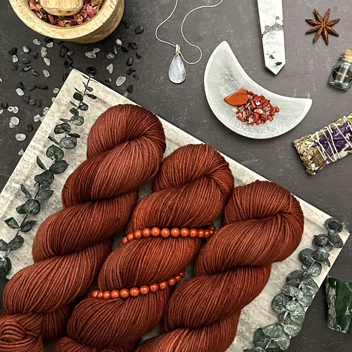 Ready to ship: red jasper